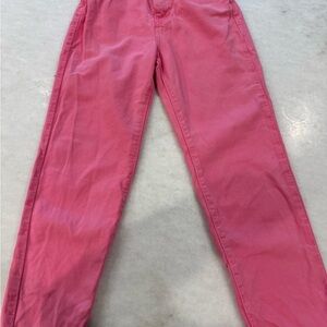 Zara Pink Straight Leg Jeans Vibrant Style